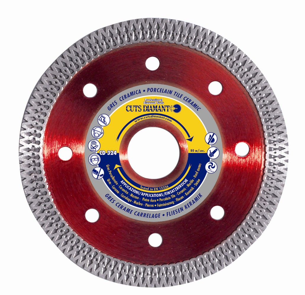 Алмазный диск для керамогранита, алмазных дисков для резки керамогранита, Cuts Diamant